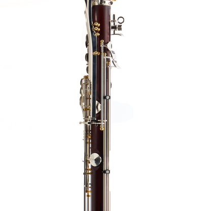 Backun BCLBBQC-C-SKG Q-Series Low C Bass Clarinet in Cocobolo