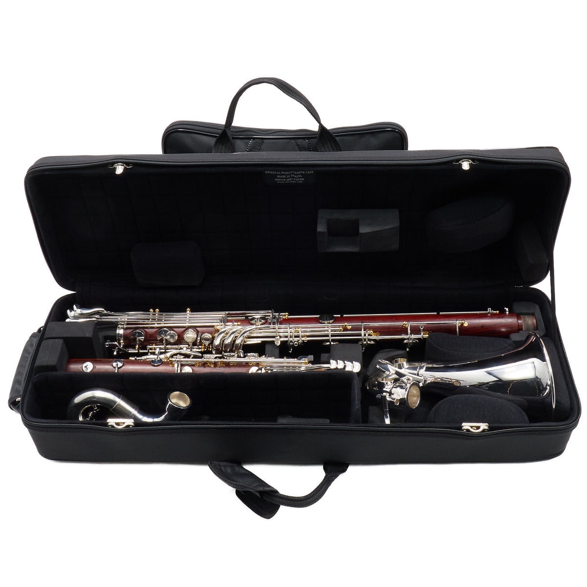 Backun BCLBBQC-C-SKG Q-Series Low C Bass Clarinet in Cocobolo
