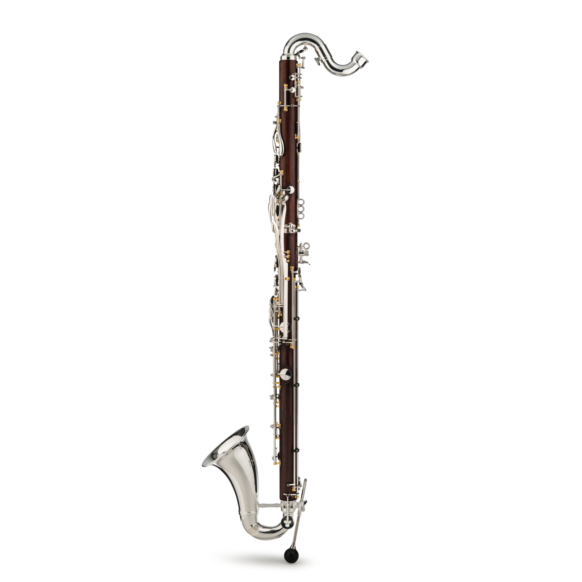 Backun BCLBBQC-C-SKG Q-Series Low C Bass Clarinet in Cocobolo