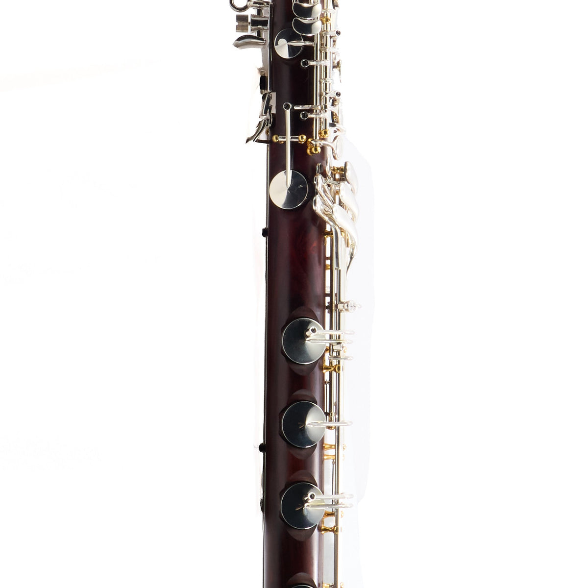 Backun BCLBBQC-C-SKG Q-Series Low C Bass Clarinet in Cocobolo