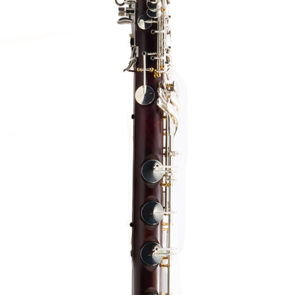 Backun BCLBBQC-C-SKG Q-Series Low C Bass Clarinet in Cocobolo
