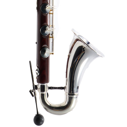 Backun BCLBBQC-C-SKG Q-Series Low C Bass Clarinet in Cocobolo