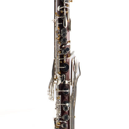 Backun BCLBBQC-C-SKG Q-Series Low C Bass Clarinet in Cocobolo