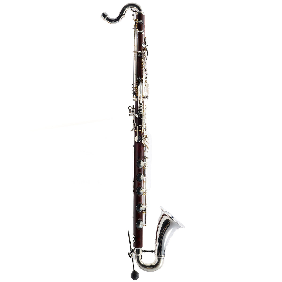 Backun BCLBBQC-C-SKG Q-Series Low C Bass Clarinet in Cocobolo