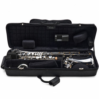 Backun BCLBBQG-C-SKG Q-Series Professional Bass Clarinet in Grenadilla