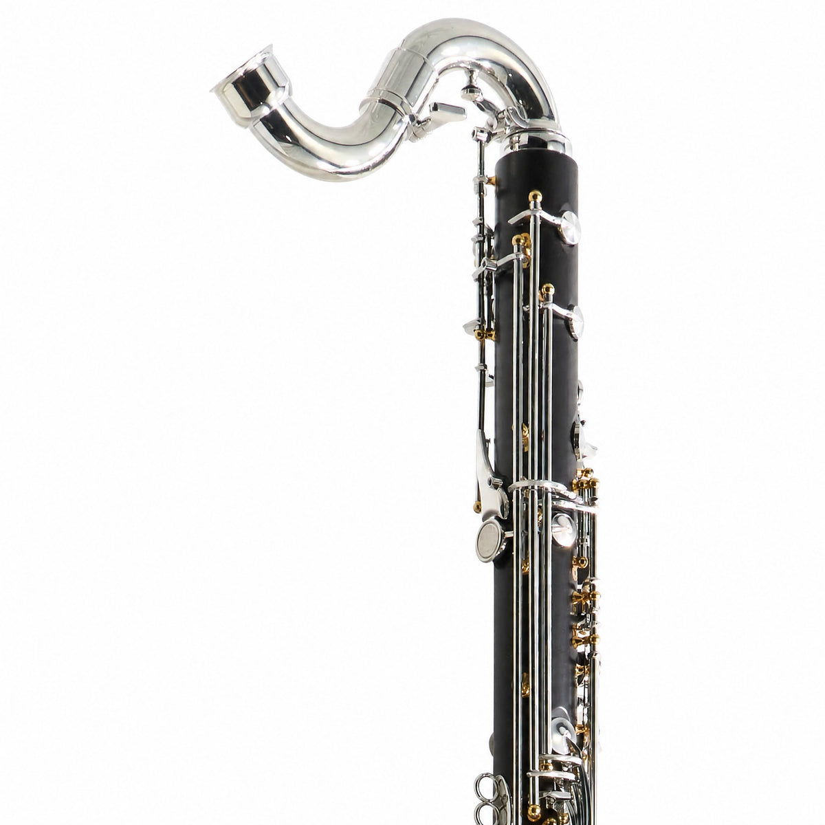 Backun BCLBBQG-C-SKG Q-Series Professional Bass Clarinet in Grenadilla
