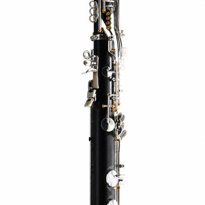 Backun BCLBBQG-C-SKG Q-Series Professional Bass Clarinet in Grenadilla