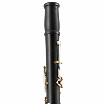 Backun BCLBPROTG-SKGE Protégé Bb Clarinet in Grenadilla with Silver Keys, Gold Posts, Left Eb Key