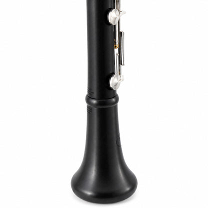 Backun BCLBPROTG-SKGE Protégé Bb Clarinet in Grenadilla with Silver Keys, Gold Posts, Left Eb Key