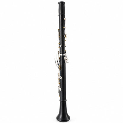 Backun BCLBPROTG-SKGE Protégé Bb Clarinet in Grenadilla with Silver Keys, Gold Posts, Left Eb Key