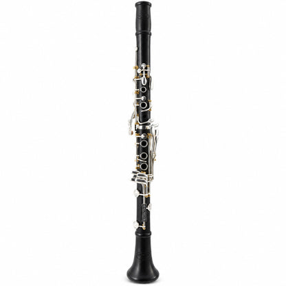 Backun BCLBPROTG-SKGE Protégé Bb Clarinet in Grenadilla with Silver Keys, Gold Posts, Left Eb Key