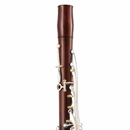 Backun BCLBQC-SKG Q-Series Bb Clarinet in Cocobolo with Silver Keys, Gold Posts