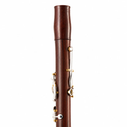 Backun BCLBQC-SKG Q-Series Bb Clarinet in Cocobolo with Silver Keys, Gold Posts