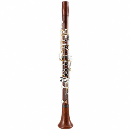 Backun BCLBQC-SKG Q-Series Bb Clarinet in Cocobolo with Silver Keys, Gold Posts