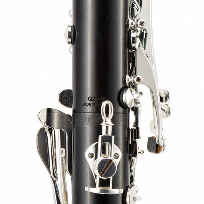 Backun BCLBQG-SK Q-Series Bb Clarinet in Grenadilla with Silver Keys