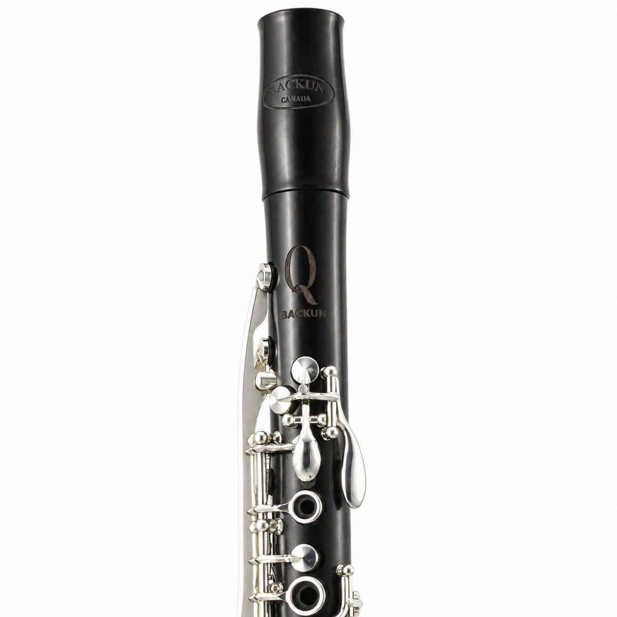 Backun BCLBQG-SK Q-Series Bb Clarinet in Grenadilla with Silver Keys