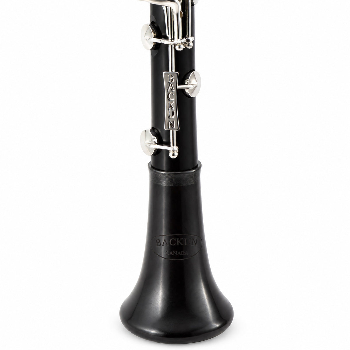 Backun BCLBQG-SK Q-Series Bb Clarinet in Grenadilla with Silver Keys