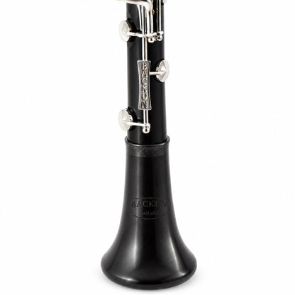 Backun BCLBQG-SK Q-Series Bb Clarinet in Grenadilla with Silver Keys