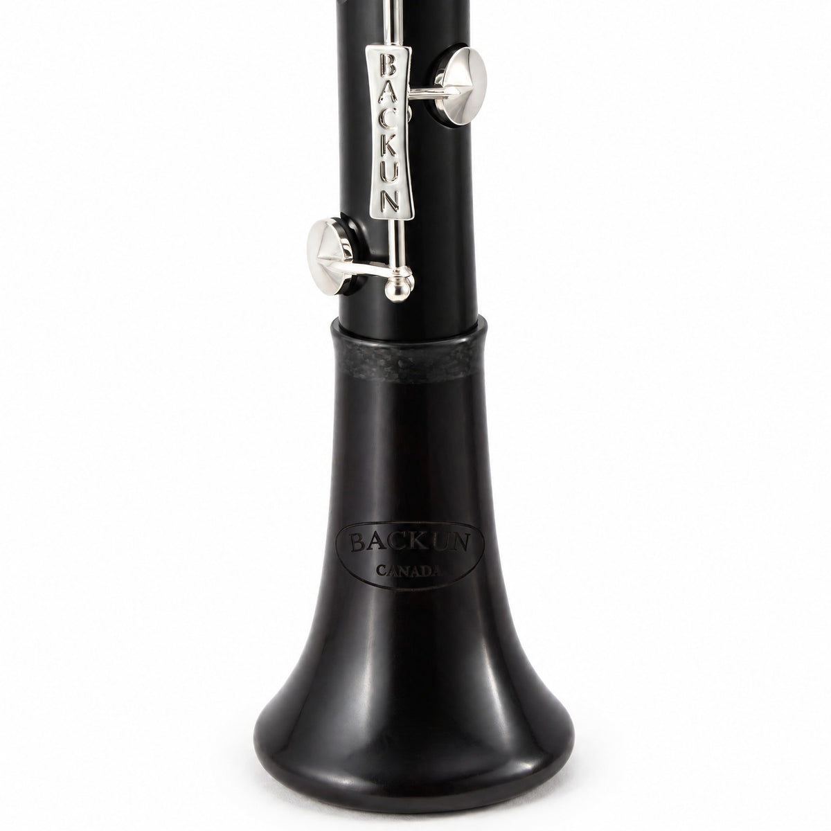 Backun BCLBQG-SK Q-Series Bb Clarinet in Grenadilla with Silver Keys