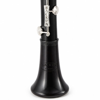 Backun BCLBQG-SK Q-Series Bb Clarinet in Grenadilla with Silver Keys