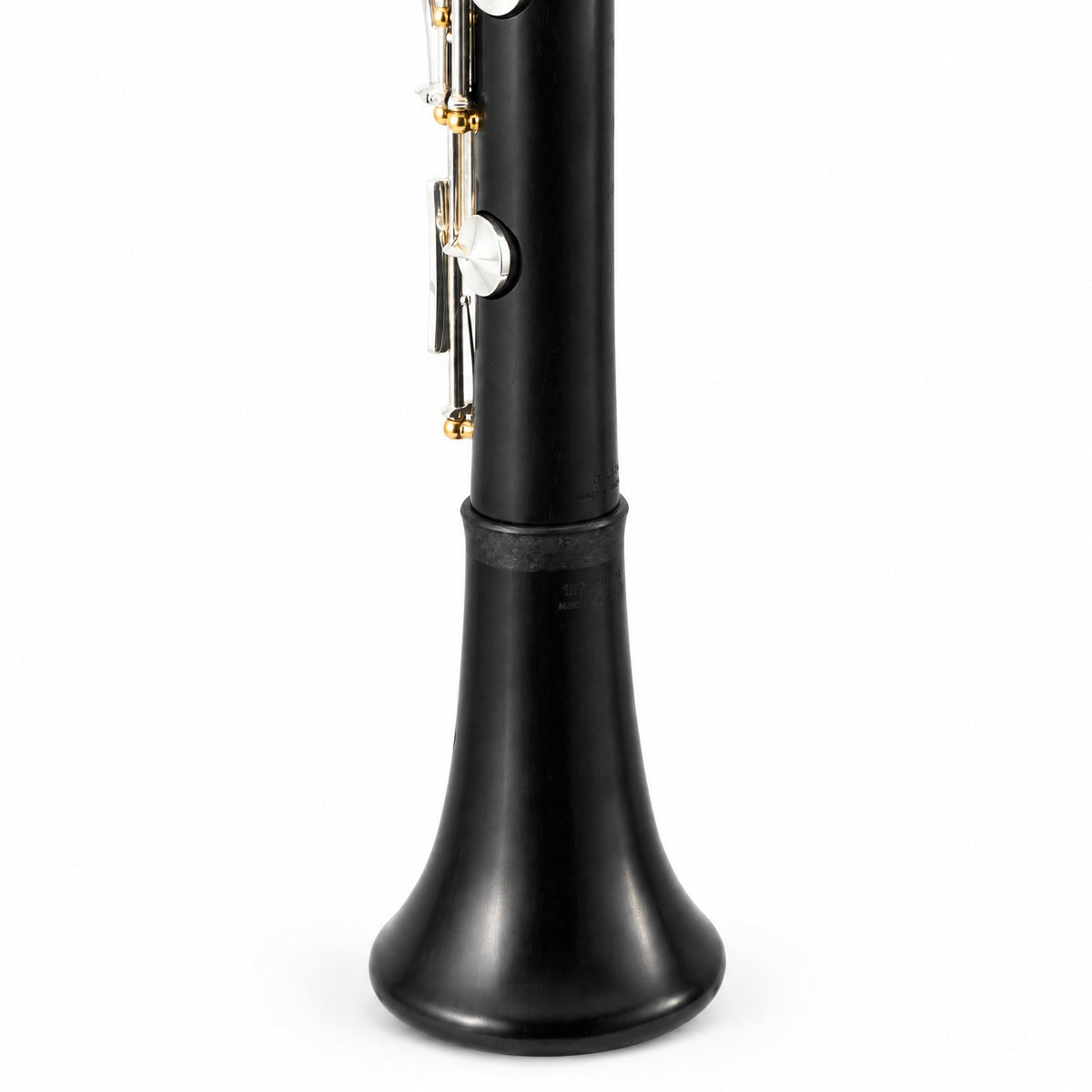 Backun BCLBQG-SKG Q-Series Bb Clarinet in Grenadilla with Silver Keys, Gold Posts