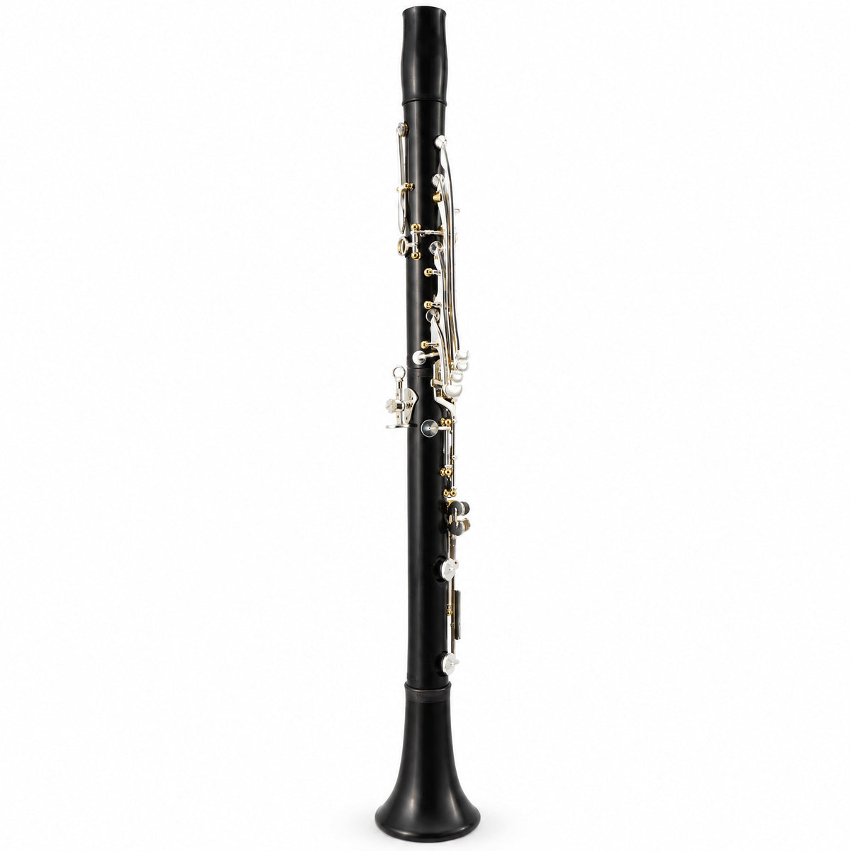 Backun BCLBQG-SKG Q-Series Bb Clarinet in Grenadilla with Silver Keys, Gold Posts