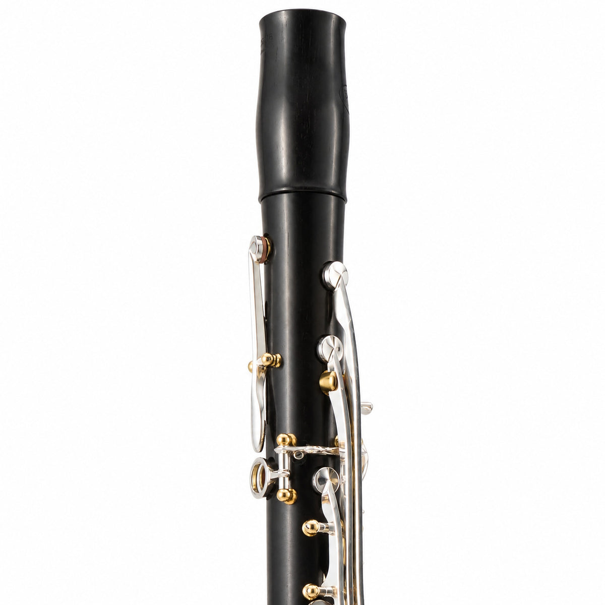 Backun BCLBQG-SKG Q-Series Bb Clarinet in Grenadilla with Silver Keys, Gold Posts