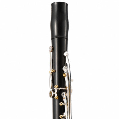 Backun BCLBQG-SKG Q-Series Bb Clarinet in Grenadilla with Silver Keys, Gold Posts