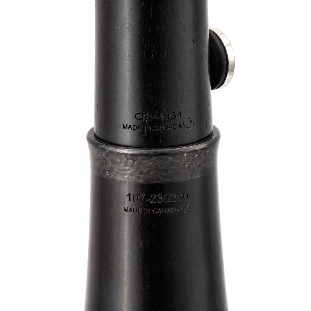 Backun BCLBQG-SKG Q-Series Bb Clarinet in Grenadilla with Silver Keys, Gold Posts