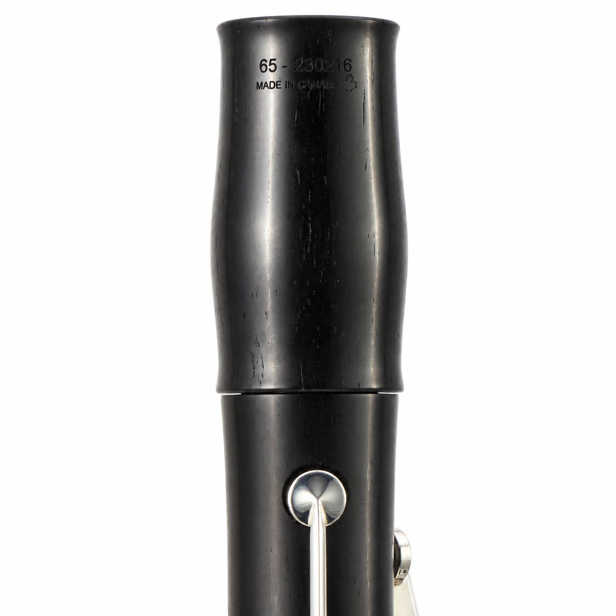 Backun BCLBQG-SKG Q-Series Bb Clarinet in Grenadilla with Silver Keys, Gold Posts