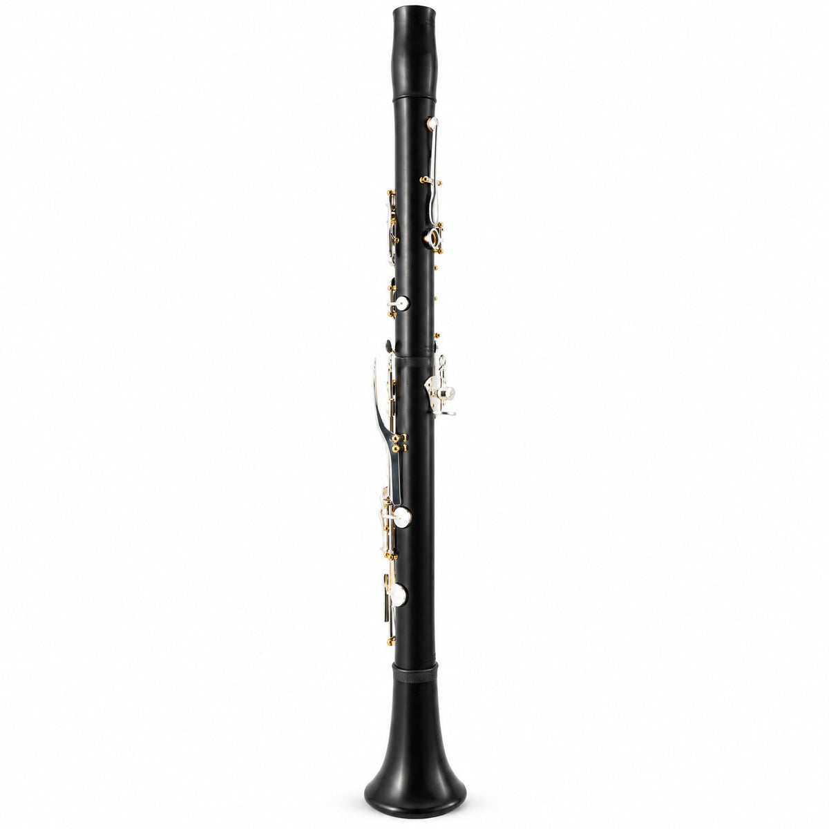 Backun BCLBQG-SKG Q-Series Bb Clarinet in Grenadilla with Silver Keys, Gold Posts