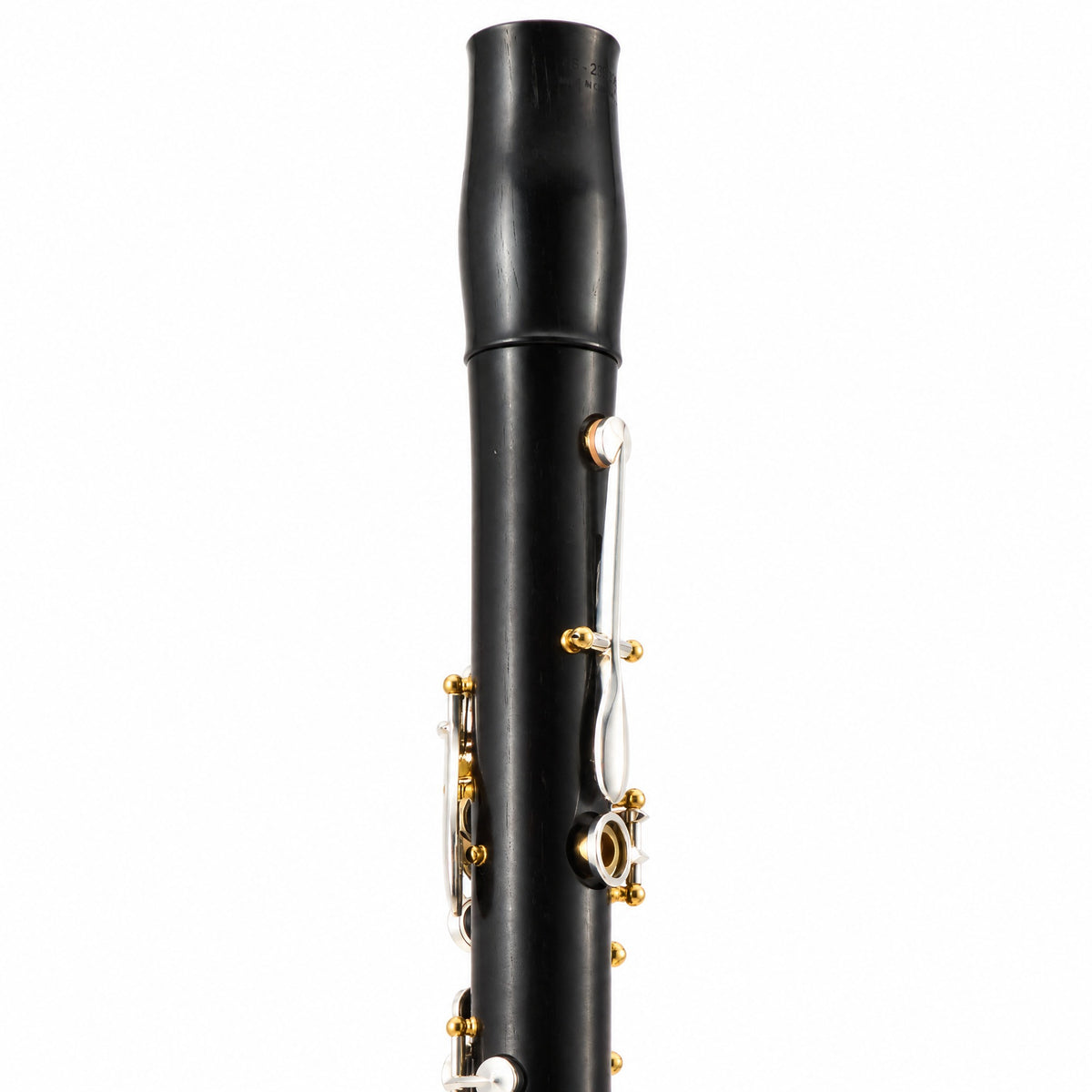 Backun BCLBQG-SKG Q-Series Bb Clarinet in Grenadilla with Silver Keys, Gold Posts