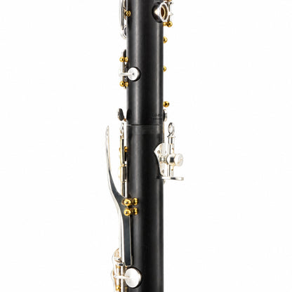 Backun BCLBQG-SKG Q-Series Bb Clarinet in Grenadilla with Silver Keys, Gold Posts
