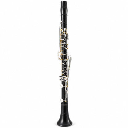 Backun BCLBQG-SKG Q-Series Bb Clarinet in Grenadilla with Silver Keys, Gold Posts