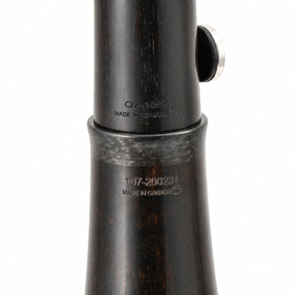 Backun BCLBQG-SKGE Q-Series Professional Bb Clarinet in Grenadilla SN Q2-1987