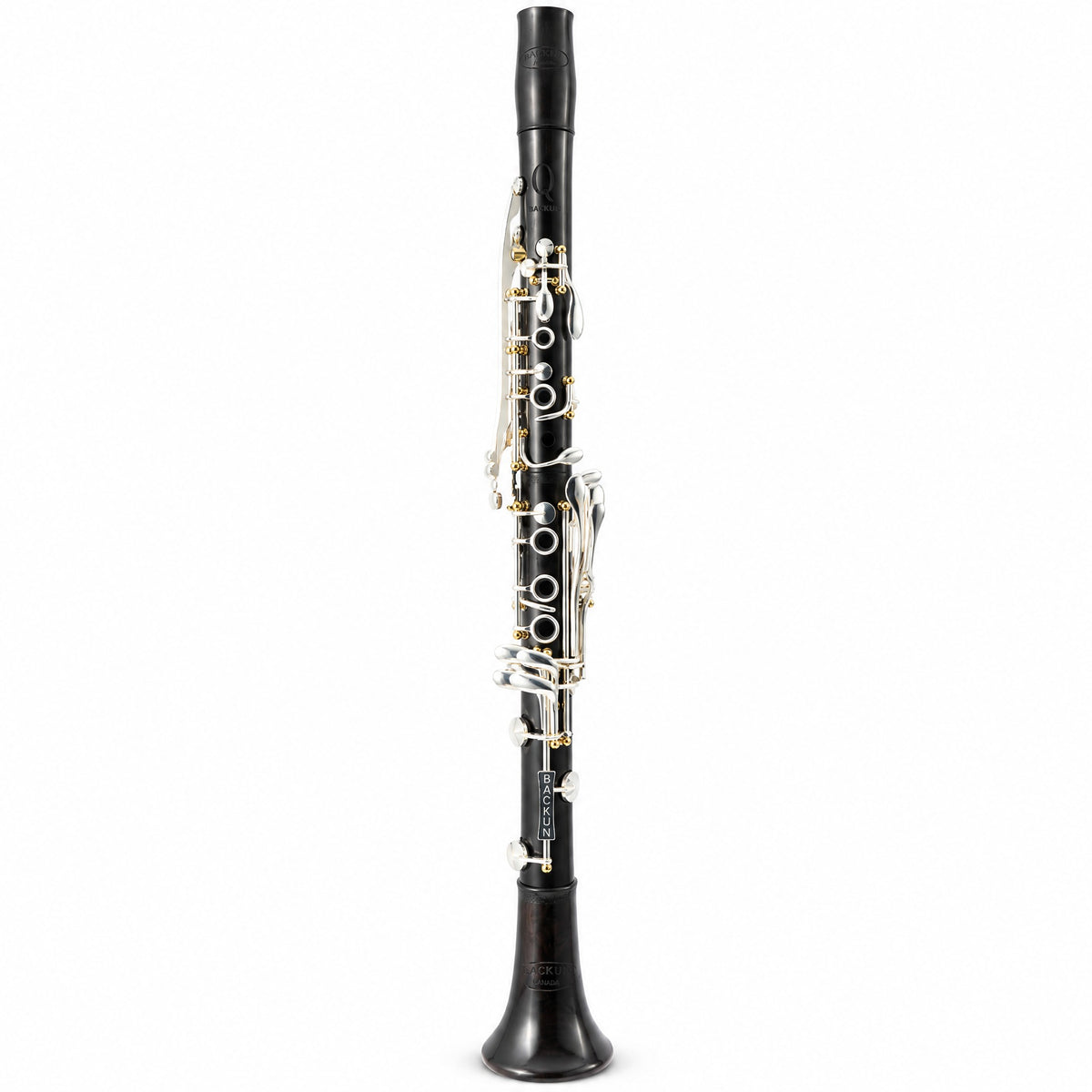 Backun BCLBQG-SKGE Q-Series Professional Bb Clarinet in Grenadilla SN Q2-1987