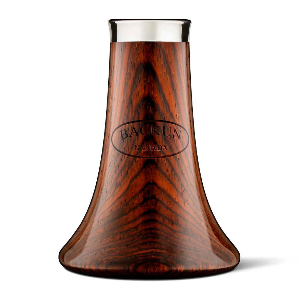 Backun Essence A/Bb Clarinet Bell, Cocobolo, Double Voicing Groove, Standard Fit