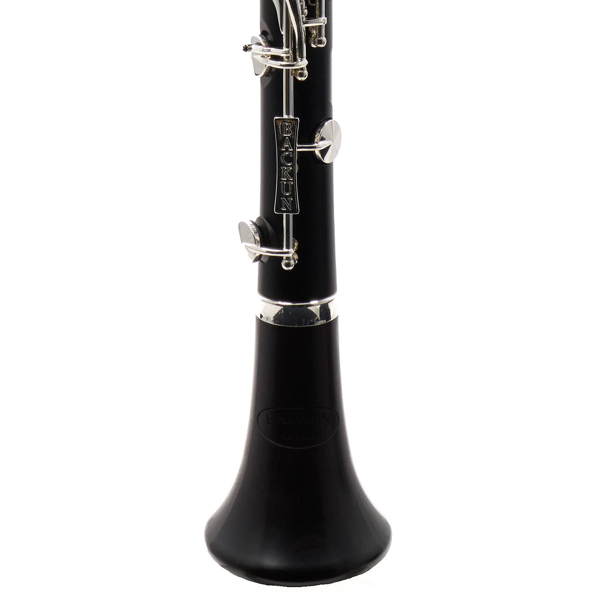 Backun 'Essence' Professional A Clarinet In Grenadilla with Silver Keys