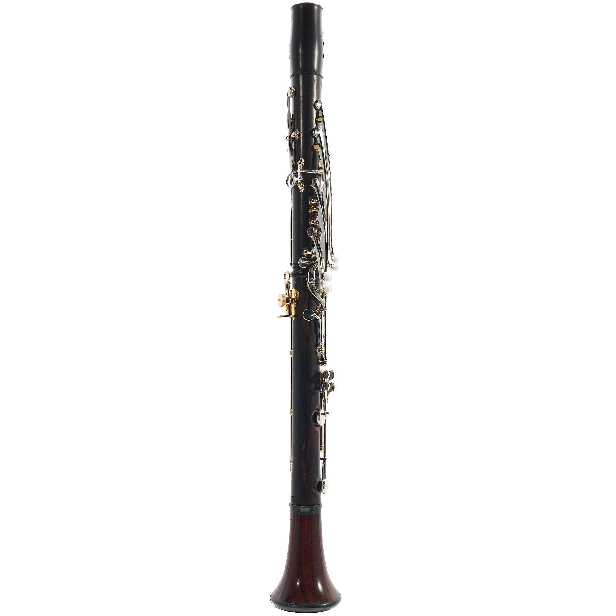 Backun 'Lumiere' Custom Cocobolo Bb Clarinet with Silver Keys/Gold Posts