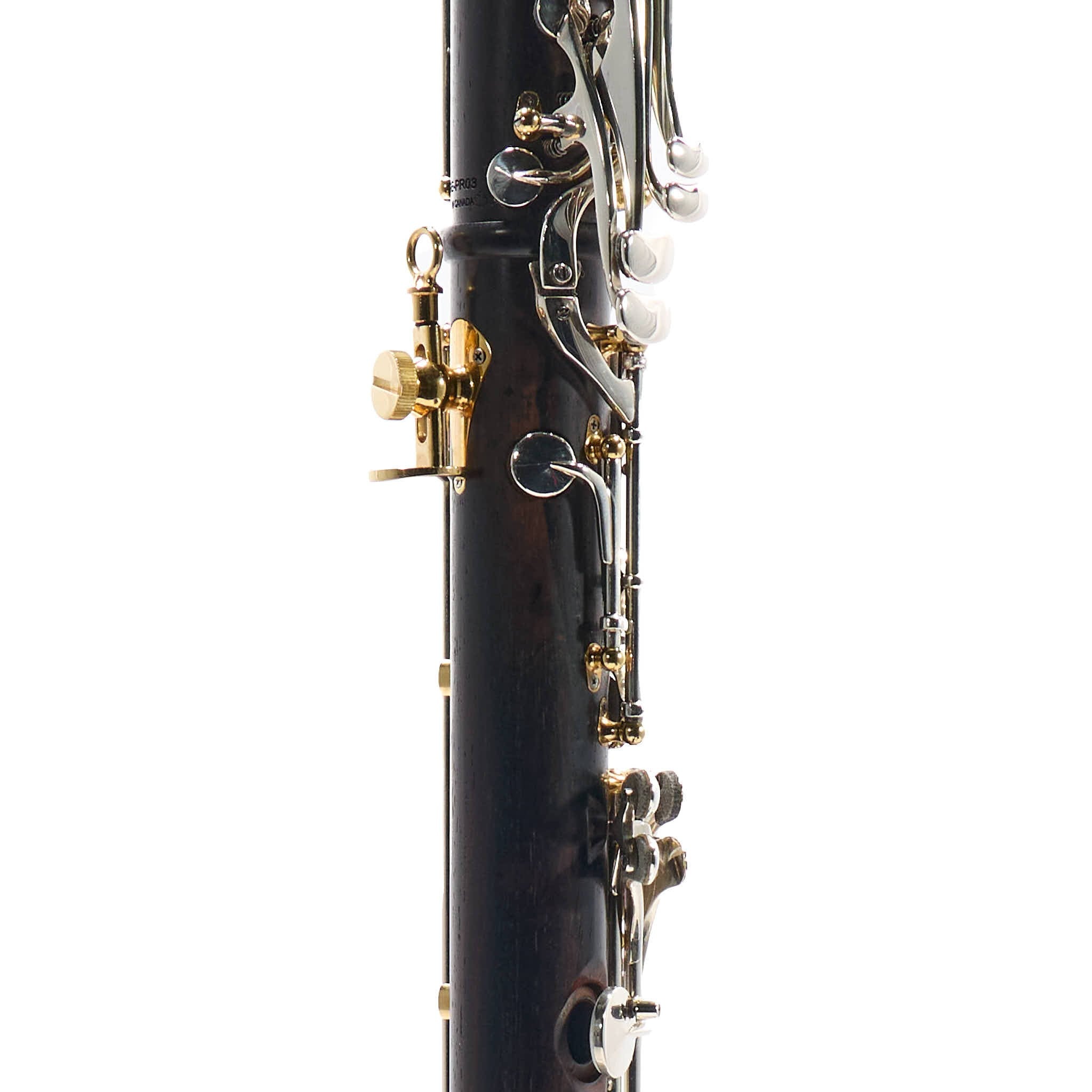 Backun 'Lumiere' Custom Cocobolo Bb Clarinet with Silver Keys/Gold Posts