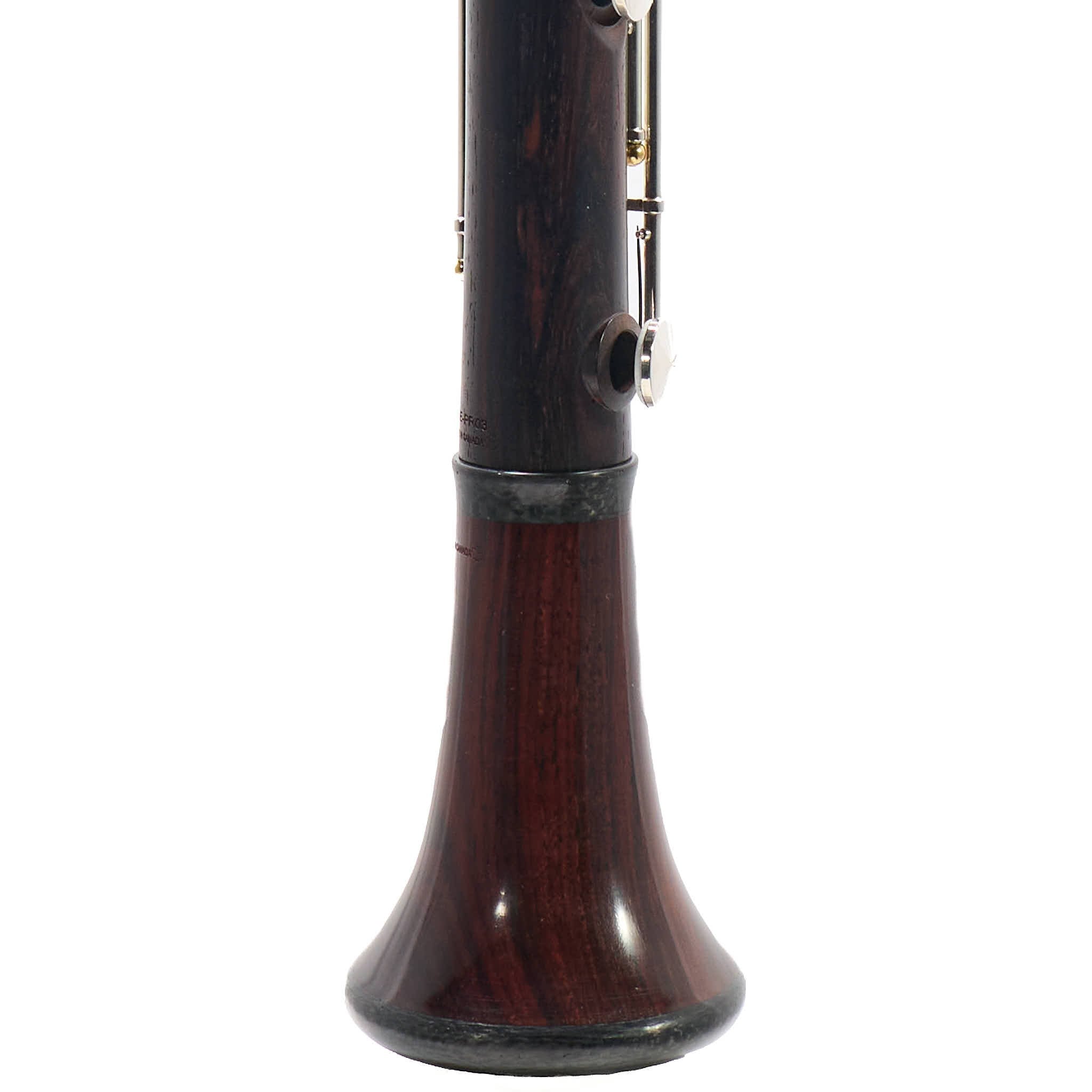 Backun 'Lumiere' Custom Cocobolo Bb Clarinet with Silver Keys/Gold Posts