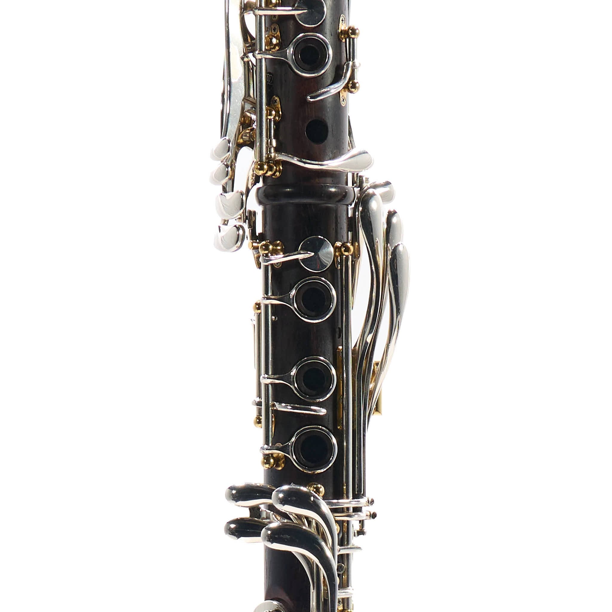 Backun 'Lumiere' Custom Cocobolo Bb Clarinet with Silver Keys/Gold Posts