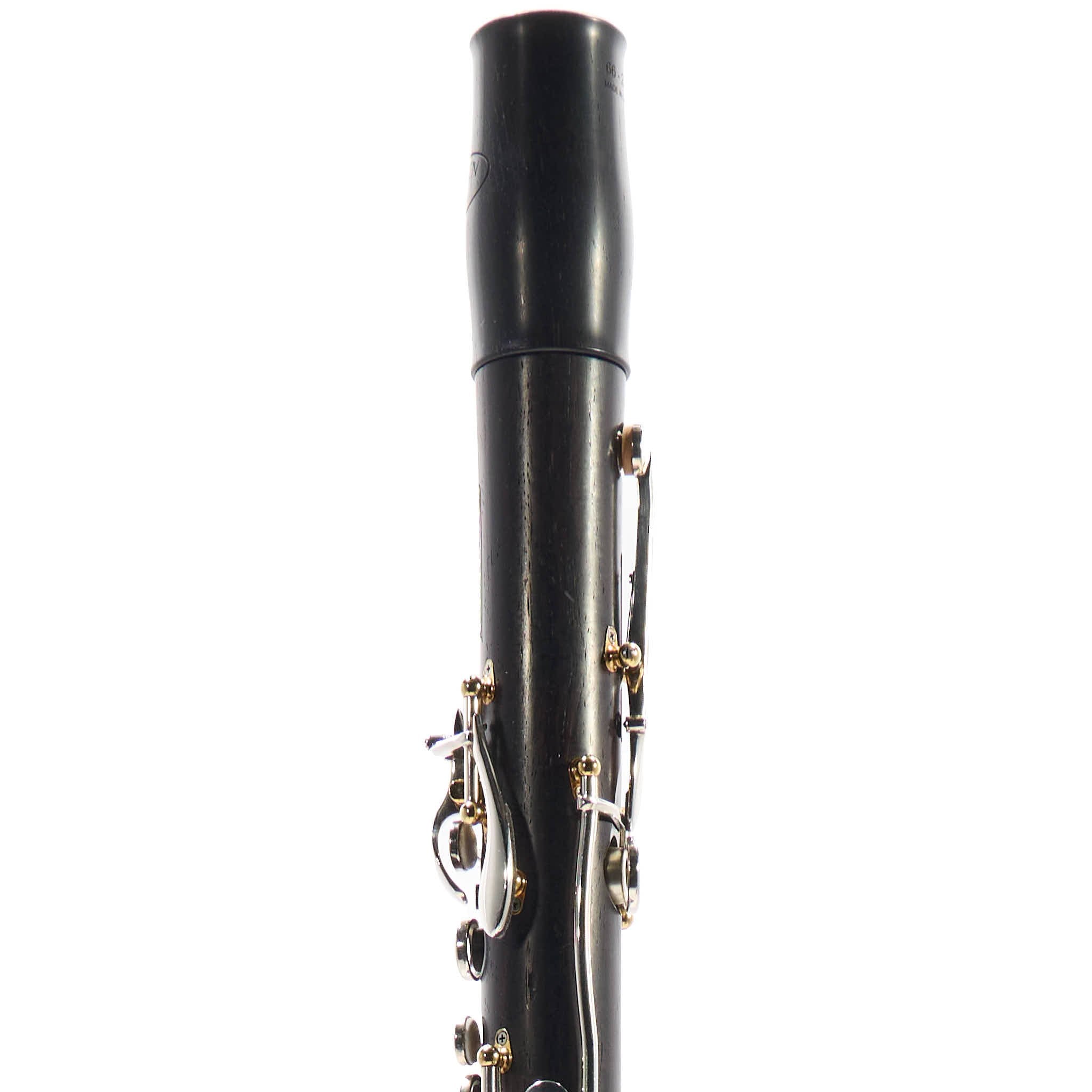 Backun 'Lumiere' Custom Cocobolo Bb Clarinet with Silver Keys/Gold Posts