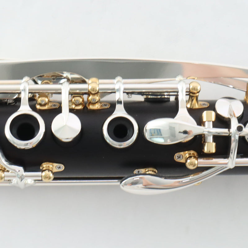 Backun 'Lumiere' Custom Grenadilla A Clarinet with Gold Posts / Silver Keys BRAND NEW- for sale at BrassAndWinds.com