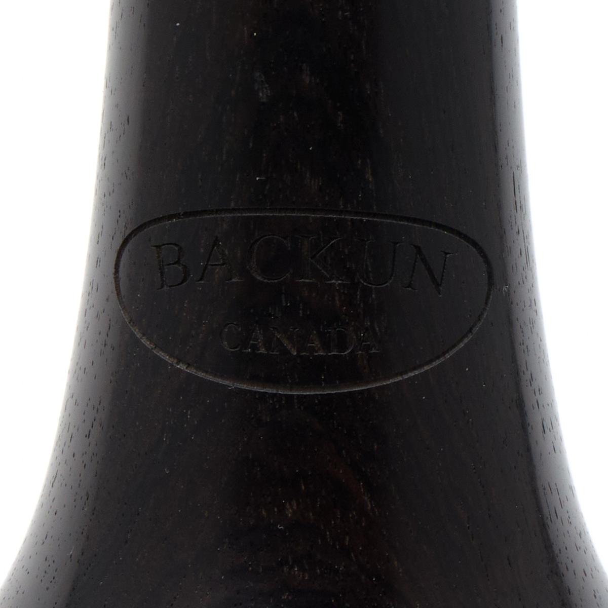 Backun 'Lumiere' Custom Grenadilla Bb Clarinet