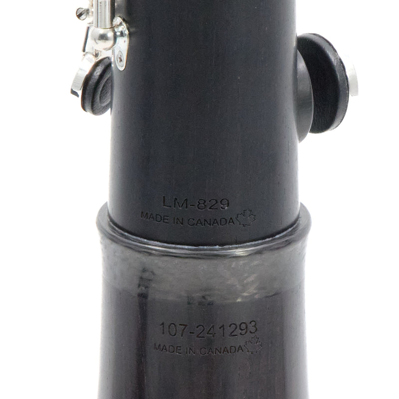 Backun 'Lumiere' Custom Grenadilla Bb Clarinet in SN 829 OPEN BOX- for sale at BrassAndWinds.com