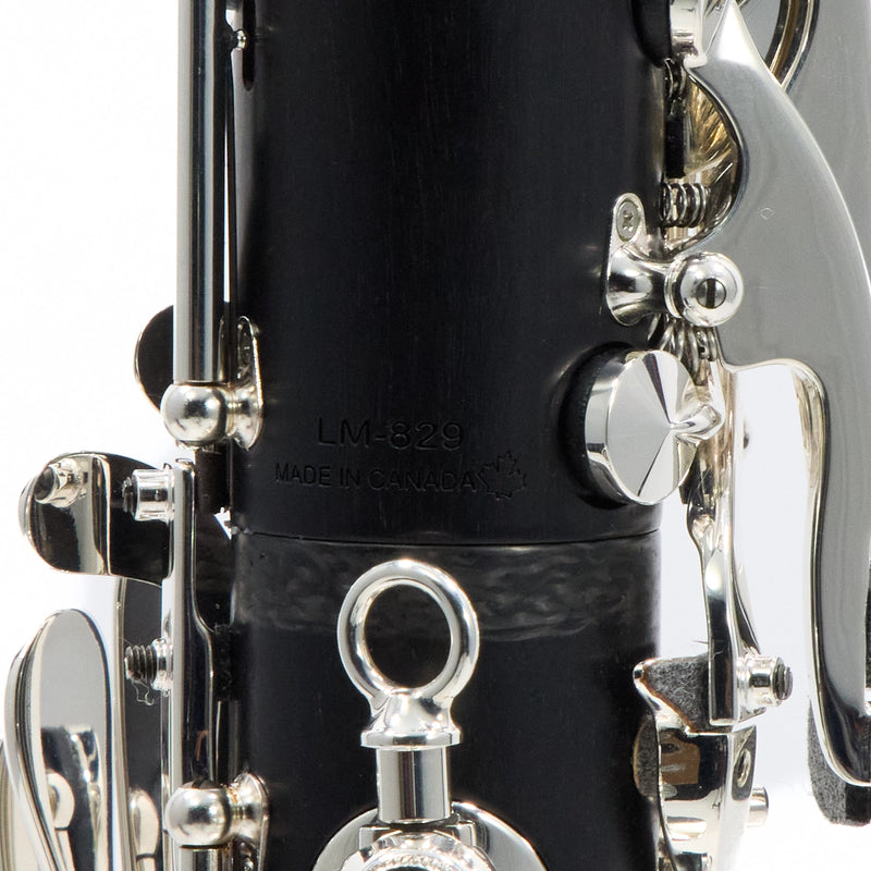Backun 'Lumiere' Custom Grenadilla Bb Clarinet in SN 829 OPEN BOX- for sale at BrassAndWinds.com