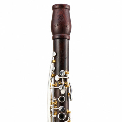 Backun MoBa Professional Bb Clarinet in Cocobolo with Silver Keys, Gold Posts