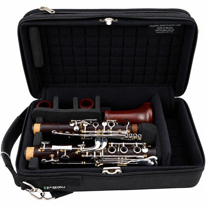 Backun MoBa Professional Bb Clarinet in Cocobolo with Silver Keys, Gold Posts