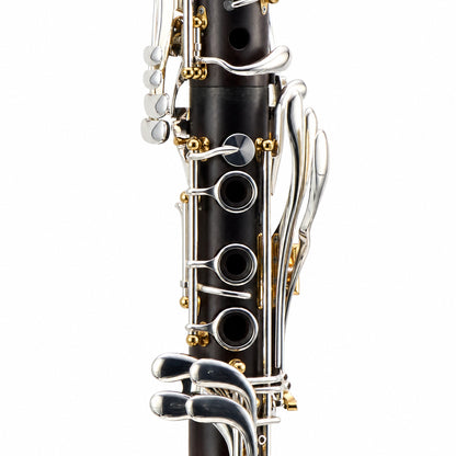 Backun MoBa Professional Bb Clarinet in Cocobolo with Silver Keys, Gold Posts